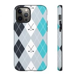 Printify Vintage Golf Pattern Tough Phone Case