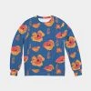 Harlow & Lloyd Wild Orange Vines Men's French Terry Pullover Sweatshirt