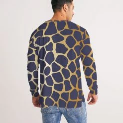 Harlow & Lloyd Regal Giraffe Men's Long Sleeve Tee T Shirts & Tanks 13 Harlow & Lloyd Regal Giraffe Men's Long Sleeve Tee T Shirts & Tanks