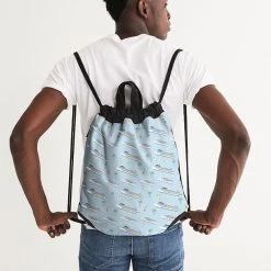 Harlow & Lloyd Cruise Lover's Canvas Drawstring Bag