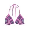 Harlow & LLoyd Violet Poppies Bikini Top