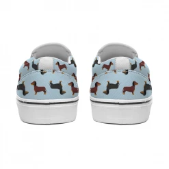 ThisNew Dachshund Blue Slip On Unisex Canvas Shoes 11 ThisNew Dachshund Blue Slip On Unisex Canvas Shoes