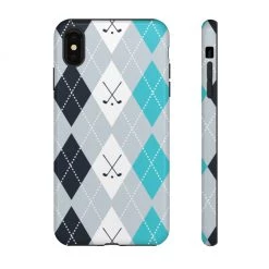 Printify Vintage Golf Pattern Tough Phone Case