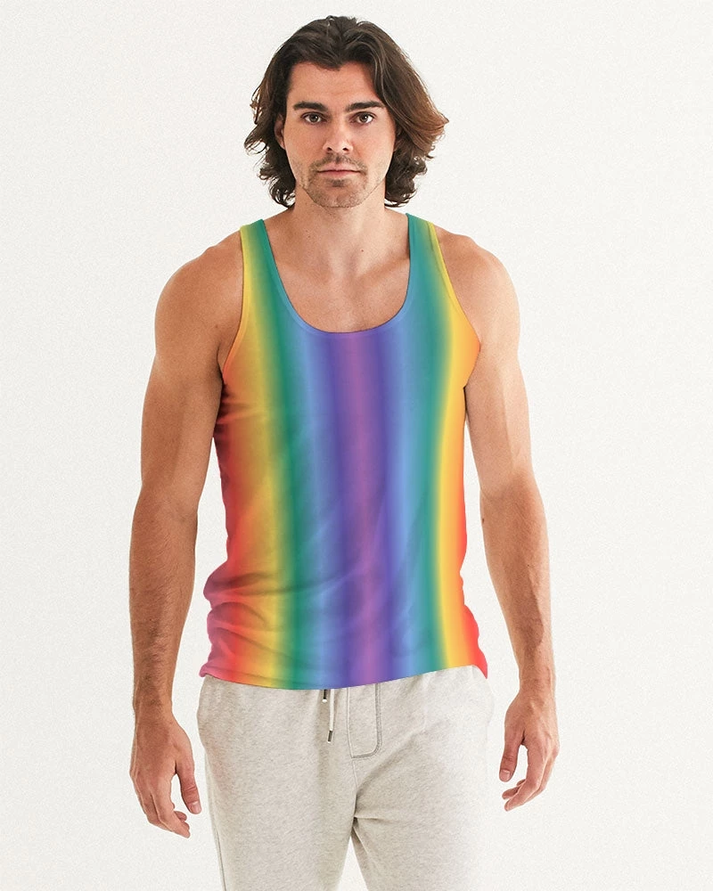 Harlow & Lloyd Rainbow Vertical Stripe Tank T Shirts & Tanks 3 Harlow & Lloyd Rainbow Vertical Stripe Tank T Shirts & Tanks