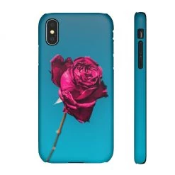 Printify Marine Sky Rose Snap Case Phone Cases