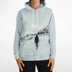 Subliminator Hoodies Snow Hiking Unisex Fleece Hoodie