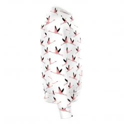 Subliminator Flying Flamingos White Unisex Sweatshirt Sweatshirts & Pullovers