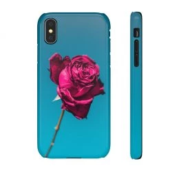 Printify Marine Sky Rose Snap Case Phone Cases