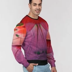 Harlow & Lloyd Feathered Grace Men's French Terry Pullover Sweatshirt Sweatshirts & Pullovers