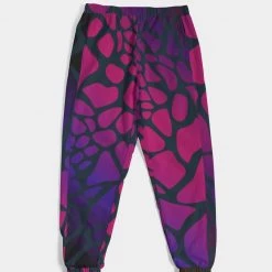 Harlow & Lloyd Pants & Joggers Raspberry Giraffe Men's Lightweight Track Pants