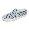 ThisNew Dachshund Blue Slip On Unisex Canvas Shoes 2 ThisNew Dachshund Blue Slip On Unisex Canvas Shoes