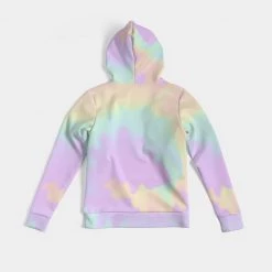 Harlow & Lloyd Lilac Mint Tie Dye Women's Hoodie Hoodies