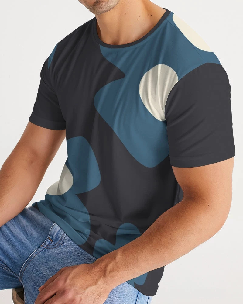 Harlow & Lloyd Abstract Flowers Men's T Shirt 6 Harlow & Lloyd Abstract Flowers Men's T Shirt