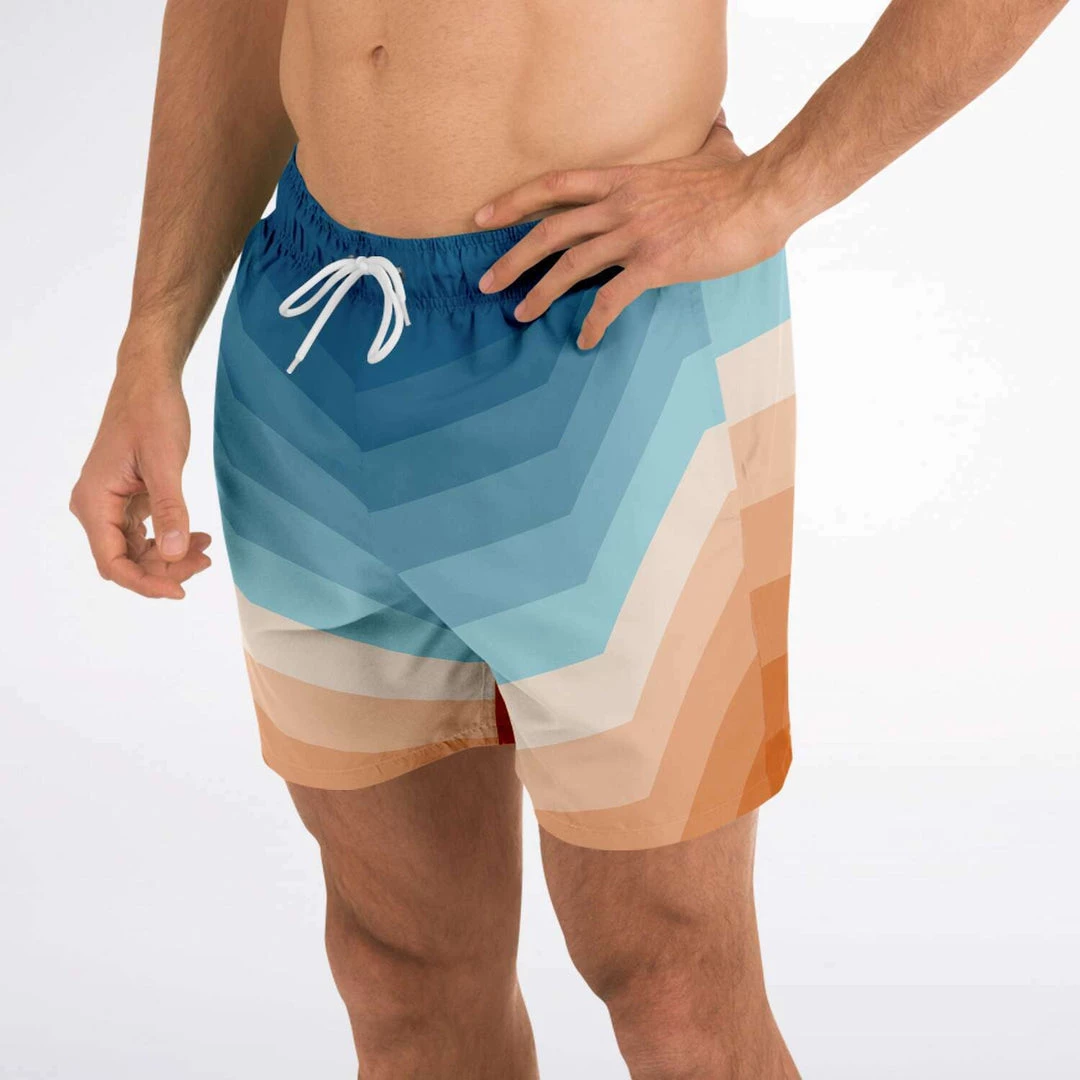 Subliminator Sunshine Blue Swim Shorts Men 9 Subliminator Sunshine Blue Swim Shorts Men