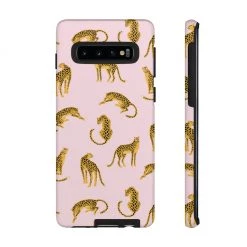 Printify Accessories Pink Leopards Tough Phone Case