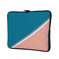 ThisNew Personalized Laptop Sleeve - Blue & Coral Ash 8 ThisNew Personalized Laptop Sleeve - Blue & Coral Ash