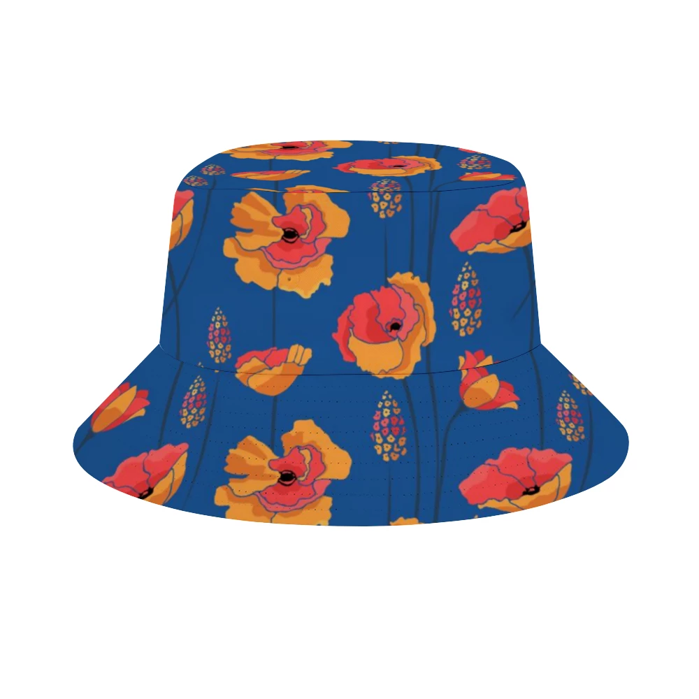 Harlow & Lloyd Accessories Wild Orange Vines Bucket Hat 3 Harlow & Lloyd Accessories Wild Orange Vines Bucket Hat