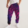 Harlow & Lloyd Pants & Joggers Raspberry Giraffe Men's Lightweight Track Pants
