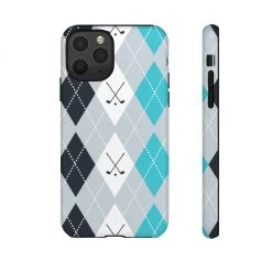 Printify Vintage Golf Pattern Tough Phone Case