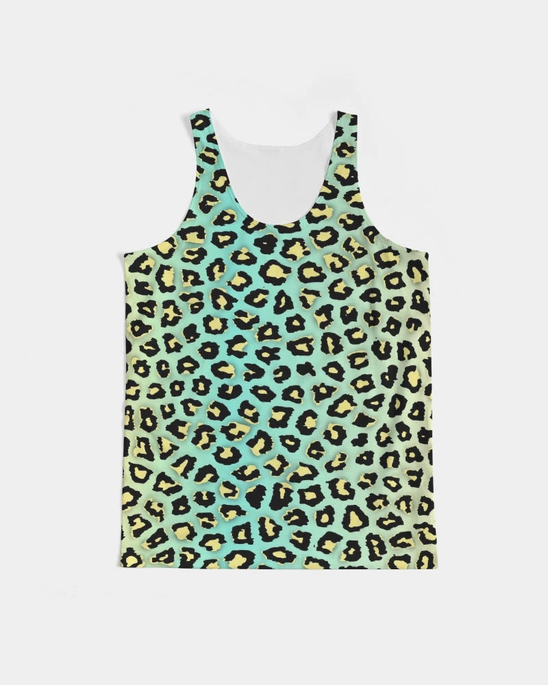 Harlow & Lloyd Spearmint Banana Leopard Print Men's Tank T Shirts & Tanks 8 Harlow & Lloyd Spearmint Banana Leopard Print Men's Tank T Shirts & Tanks