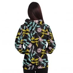 Subliminator Evening Floral Unisex Hoodie Hoodies