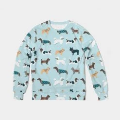 Harlow & Lloyd Dog Pawty Men's Classic French Terry Pullover Sweatshirt Sweatshirts & Pullovers