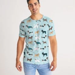 Harlow & Lloyd Dog Pawty Men's Tee