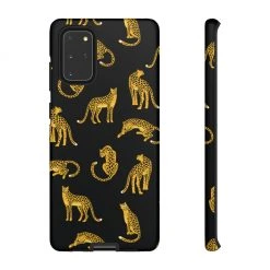 Printify Black Leopards Tough Phone Case