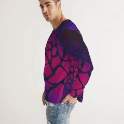 Harlow & Lloyd Raspberry Giraffe Men's Long Sleeve Tee T Shirts & Tanks 12 Harlow & Lloyd Raspberry Giraffe Men's Long Sleeve Tee T Shirts & Tanks