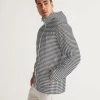 Harlow & Lloyd Houndstooth Men's Windbreaker Hooded Jacket 2 Harlow & Lloyd Houndstooth Men's Windbreaker Hooded Jacket