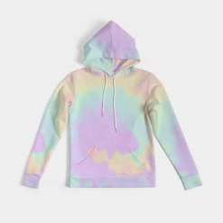 Harlow & Lloyd Lilac Mint Tie Dye Women's Hoodie Hoodies