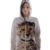Harlow & Lloyd Infant Cheetah Women's Hooded Windbreaker