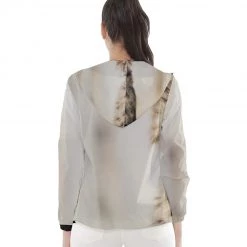 Harlow & Lloyd Infant Cheetah Women's Hooded Windbreaker