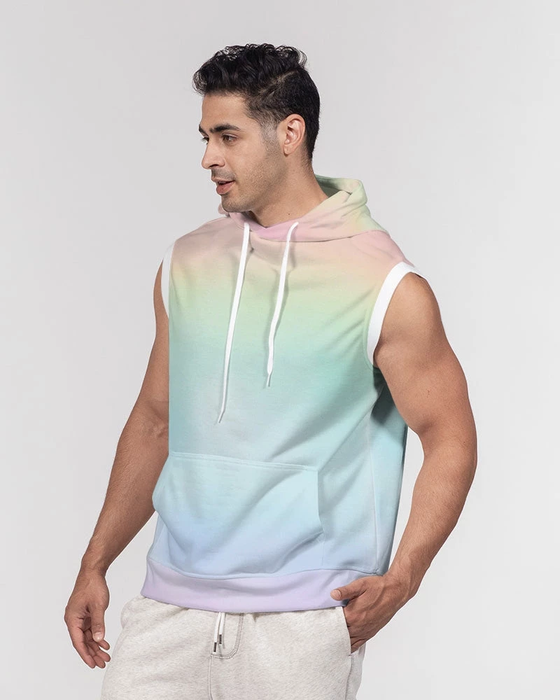 Harlow & Lloyd Soft Rainbow Premium Heavyweight Sleeveless Hoodie Hoodies 7 Harlow & Lloyd Soft Rainbow Premium Heavyweight Sleeveless Hoodie Hoodies