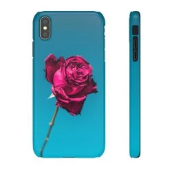 Printify Marine Sky Rose Snap Case Phone Cases