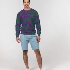 Harlow & Lloyd Leprechaun Men's French Terry Pullover Sweatshirt Sweatshirts & Pullovers