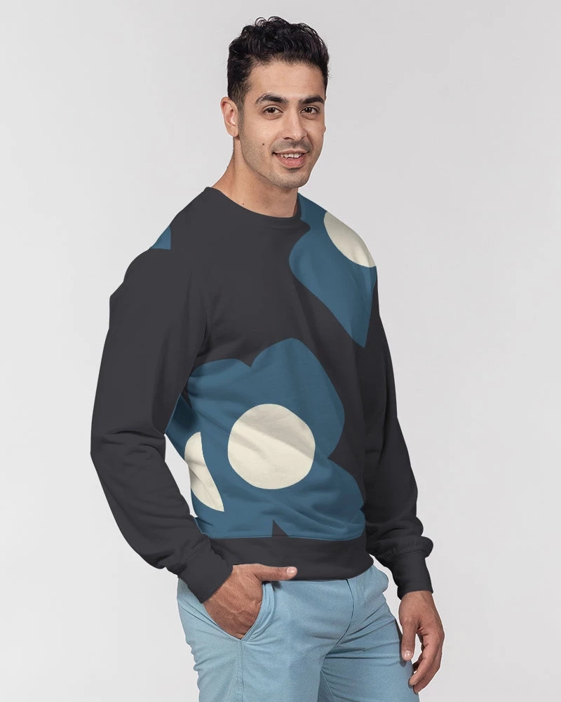Harlow & Lloyd Abstract Flowers French Terry Crewneck Pullover Sweatshirt Sweatshirts & Pullovers 5 Harlow & Lloyd Abstract Flowers French Terry Crewneck Pullover Sweatshirt Sweatshirts & Pullovers