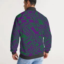 Harlow & Lloyd Leprechaun Men's Stripe-Sleeve Track Jacket