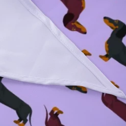 ThisNew Dachshund Dog Bandana / Scarf In Soft Berry 7 ThisNew Dachshund Dog Bandana / Scarf In Soft Berry