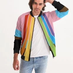 Harlow & Lloyd Jackets United Pride Bomber Jacket 11 Harlow & Lloyd Jackets United Pride Bomber Jacket