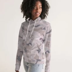 Harlow & Lloyd Military Sand Camo Women's Hoodie Hoodies