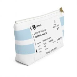 Printify Accessories Personalized Cruise ID Accessory Pouch
