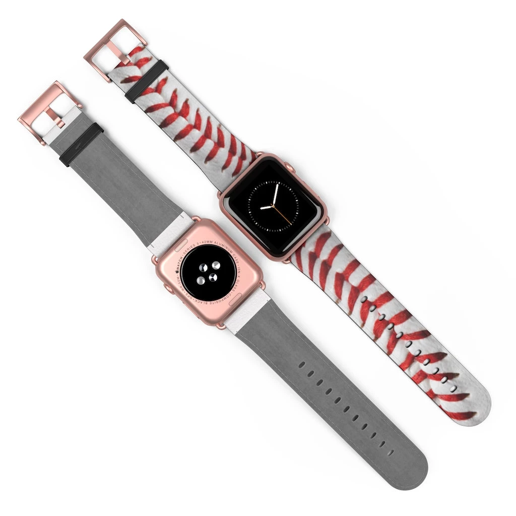 Printify Baseball Seam Apple Watch Band Accessories 31 Printify Baseball Seam Apple Watch Band Accessories
