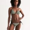 Harlow & Lloyd Soldier Camo Women's Triangle String Bikini