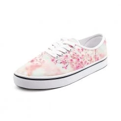 Harlow & LLoyd Cherry Blossom Low Cut Canvas Shoes