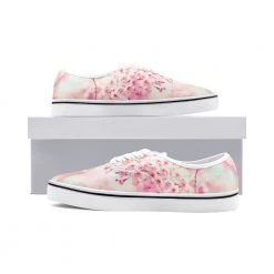 Harlow & LLoyd Cherry Blossom Low Cut Canvas Shoes