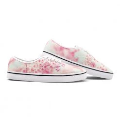 Harlow & LLoyd Cherry Blossom Low Cut Canvas Shoes