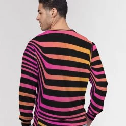 Harlow & Lloyd Sweatshirts & Pullovers Neon Sunrise Classic French Terry Crewneck Pullover Sweatshirt