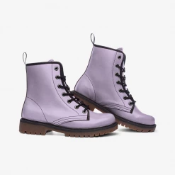 Harlow & Lloyd Luscious Lavender Lace Up Boots