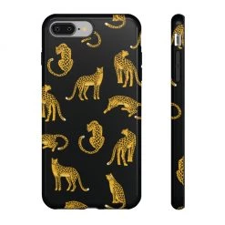 Printify Black Leopards Tough Phone Case